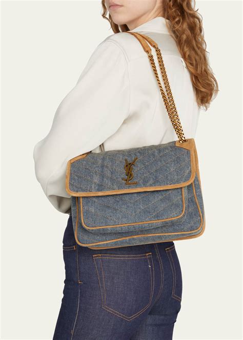 トートバッグ ysl|YSL denim tote.